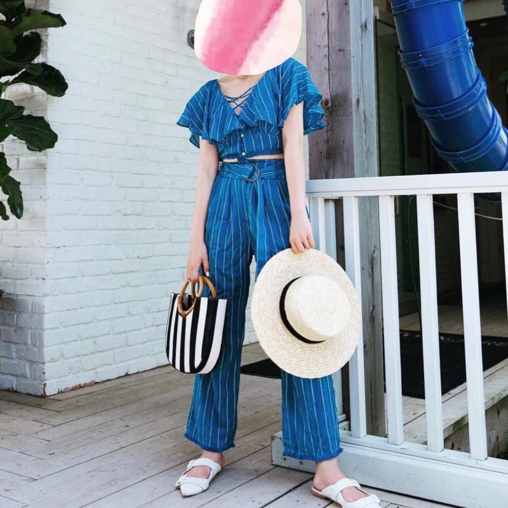 Tularosa crop top and pant